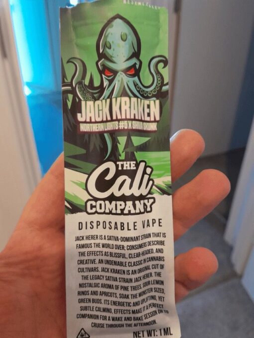 the cali company 1000mg disposable vape