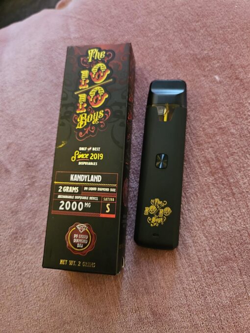 10/10 boys vape 2000mg