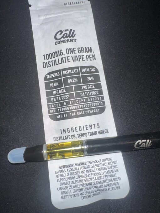 the cali company 1000mg disposable vape